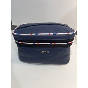 YUMI KIM Makeup Cosmetics Boutique Bag Navy never used